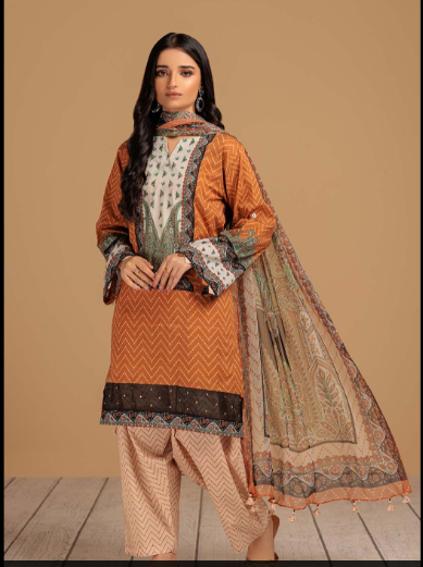 LEHRIA - 3 PC | Bonanza Satrangi