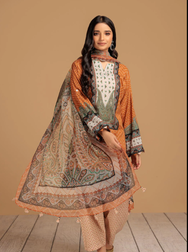 LEHRIA - 3 PC | Bonanza Satrangi