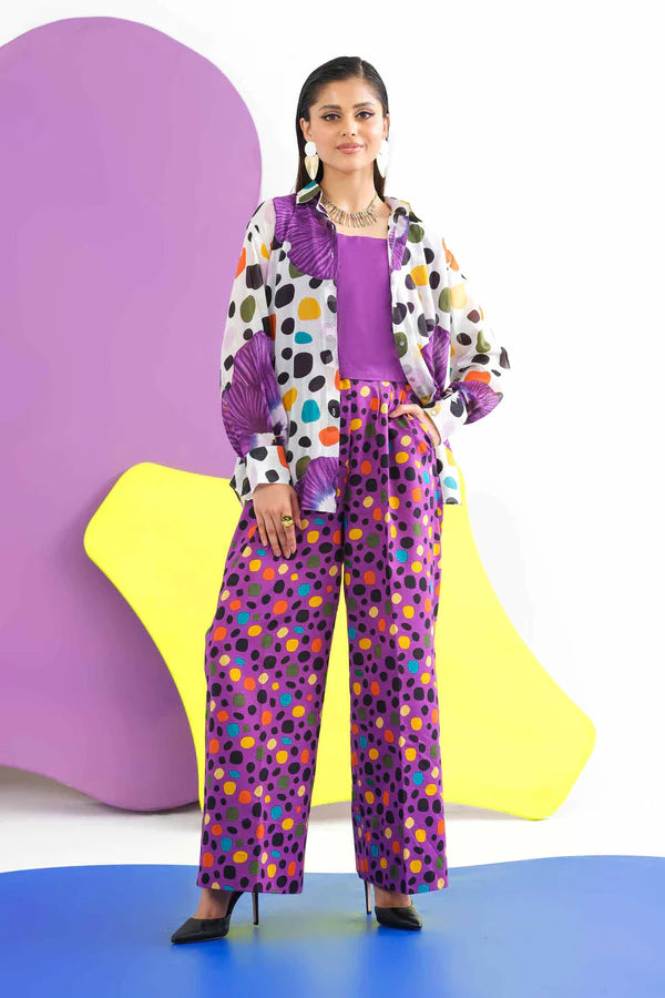 3 Piece - Printed Loose Fabric