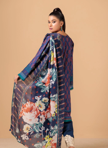 VIVID FLORAL - 3 PC | Bonanza Satrangi