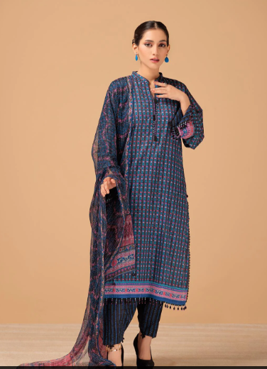 GEOMETRIC VIBES - 3 PC | Bonanza Satrangi