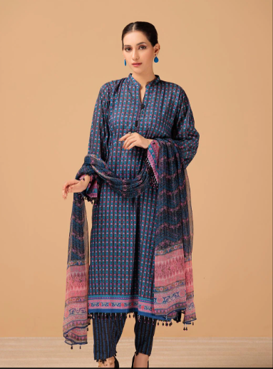GEOMETRIC VIBES - 3 PC | Bonanza Satrangi
