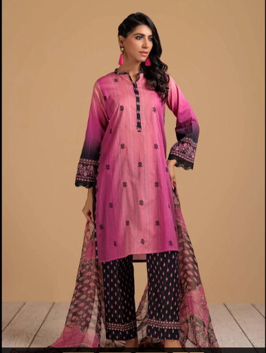 SUNSET GLORY - 3 PC | Bonanza Satrangi