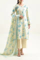 Unstitched Printed Lawn 3 Piece