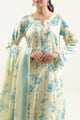 Unstitched Printed Lawn 3 Piece