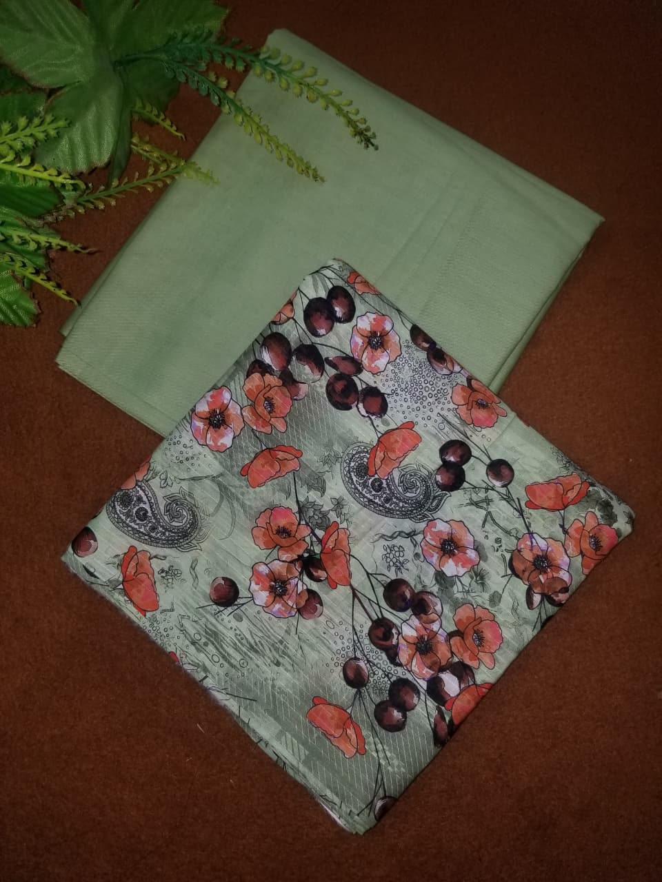 Libas-E-Zeba 2-PC Digital Printed Bana Dora Lawn