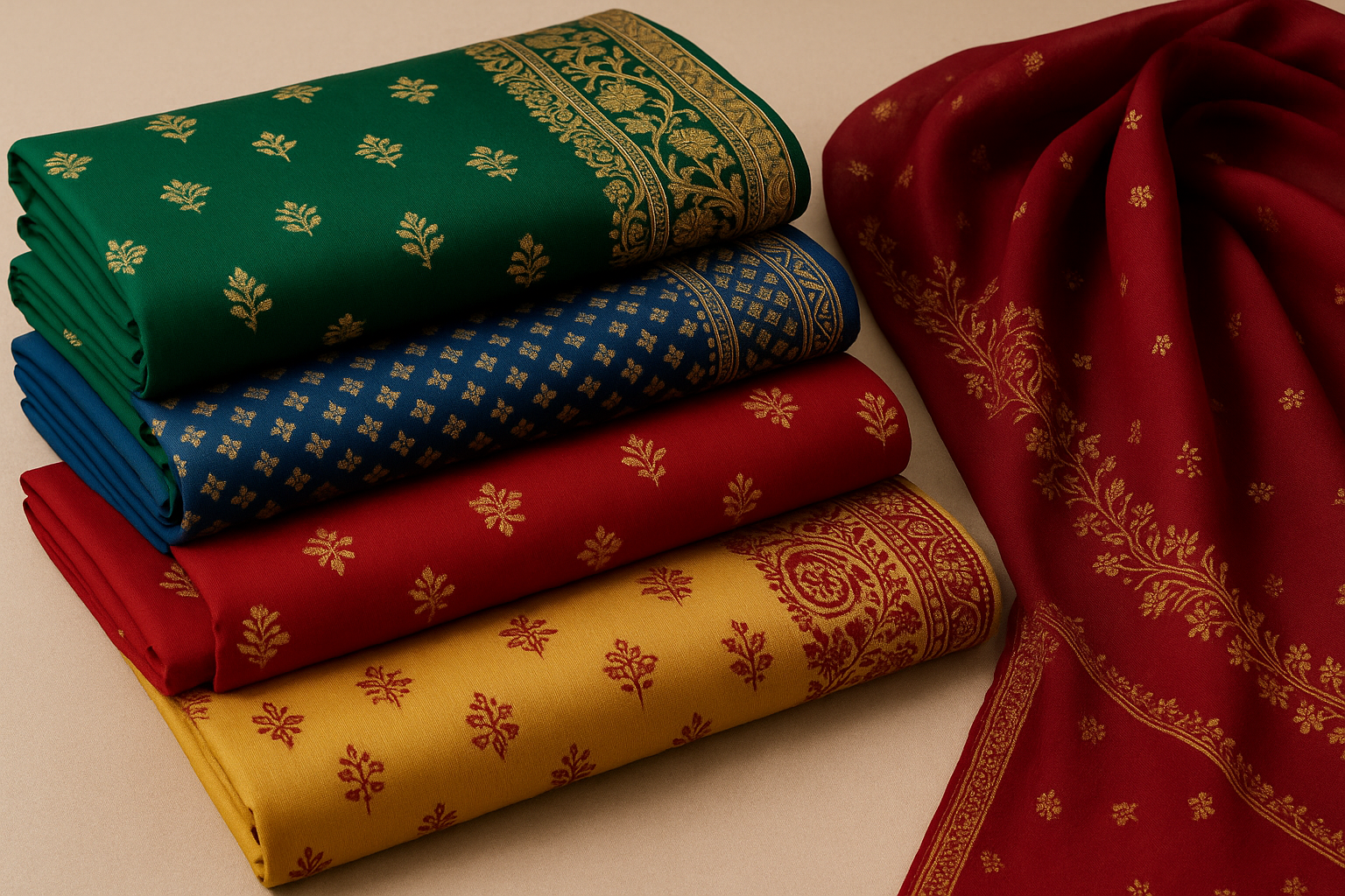 Pakistani unstitched clothes and fabrics